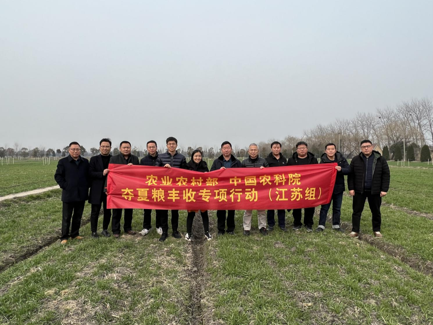 中國農業科學院奪夏糧豐收專項行動專家組來公司調研